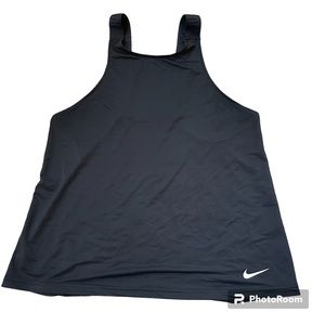 Nike Dri Fit Just Do It Strap Training Tank Top Size S Black Athletic Running